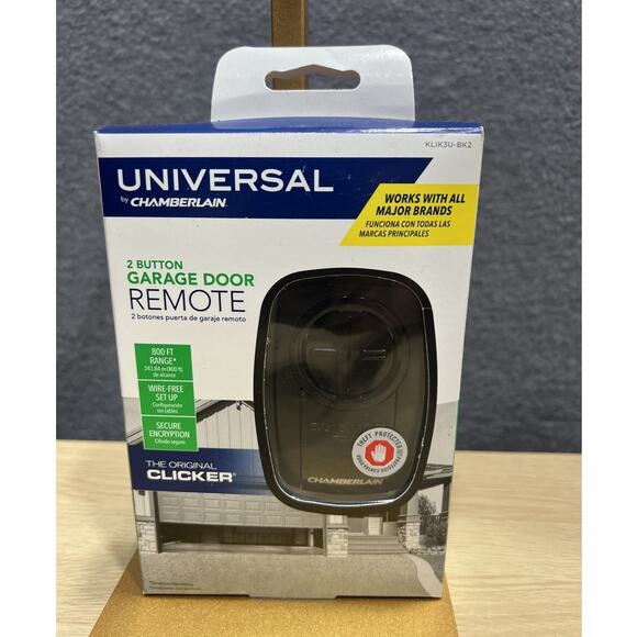Chamberlain KLIK3U Original Clicker Universal Garage Door Opener Remote Control - Picture 1 of 5
